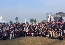 Ratusan Mahasiswa UB Semarakkan Exotika Fun Walk Poncokusumo