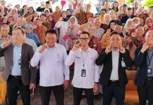 BRI Malang, ASABRI dan TASPEN Apresiasi Nasabah Pensiunan