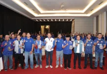 Ajak Jaga Kondusivitas, Kapolres Malang Hadiri Pelantikan Pengurus Aremania Utas