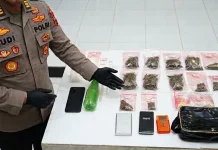 Polres Malang Tangkap Terduga Pengedar, Sita Sabu dan Ganja Ratusan Gram