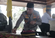 Kapolres Blitar Ziarah Makam Leluhur Peringati Hari Jadi ke-702