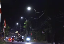 Jalur Bangil - Sukorejo Kini Terang Benderang. 385 PJU Smart System selesai Dibangun