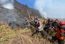 Polres Probolinggo Intensifkan Penanganan Karhutla Gunung Bromo