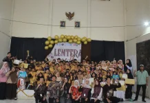 Mahasiswa Membangun Desa UB Hidupkan Budaya Literasi di Desa Gurah