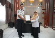 Dinkes Terbitkan Sertifikat Laik Hygiene Sanitasi Rutan Bangil
