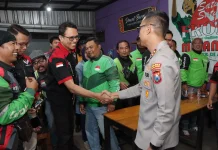 Kapolres Malang Ajak Driver Ojol Ikut Jaga Kamtibmas