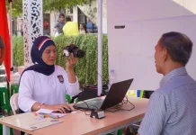 Semarak HUT RI, Imigrasi Blitar Hadirkan PASPORIA di CFD Tulungagung