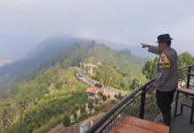 Hari Ketujuh Karhutla TNBTS, Polres Malang Siagakan Personel di Jemplang