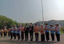 Puluhan Pramuka Kota Malang Ikuti Jambore Nasional