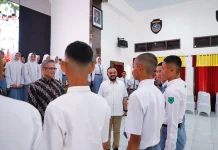 Puluhan Calon Paskibraka Kota Batu Mulai Jalani Karantina