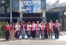 Mahasiswa Asing Belajar Batik Blimbing, Kenalkan Budaya Malang ke Dunia