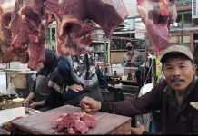 Harga Daging Naik, Penjualan Pedagang Anjlok