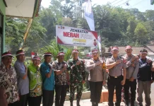 Jembatan Merah Putih Presisi Nusantara di Tiris Diresmikan