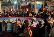 Mengenal Tradisi Khas Junggo, Keseruan KKN MAs 76 di Malam Tirakatan HUT RI