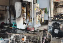 Kompor Lupa Dimatikan, Kios Pedagang di Istana Gebang Terbakar