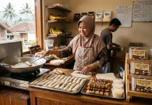 Lumpia Pisang Cokelat Manis Cocok Dikembangkan Menjadi UMKM
