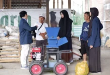 UB Dorong Bank Sampah Ngabab Olah Sampah Organik