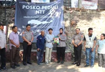 Polresta Malang Kota Salurkan Bantuan untuk Korban Bencana NTT