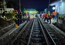 Perbaikan Geometri Berjalan, KAI Benahi JPL 13 Jorongan dan JPL 32 Malasan