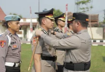 Polres Blitar Gelar Sertijab Wakapolres dan Kasat Reskrim Baru