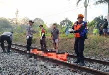 Pria 55 Tahun Meninggal Tertabrak Kereta Api di Garum