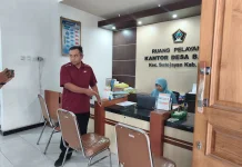 Kantor Desa Bacem Dibobol, Empat Barang Elektronik Raib