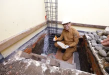 Wali Kota Batu Nurochman Letakkan Batu Pertama Pembangunan GSJA Maranatha