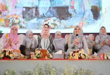 Ketua PKK Jatim Arumi dan PKK Jateng, Ning Nawal Hadiri Maulid Nabi di Pasuruan