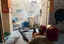 Kebakaran RSSA Malang, Dua Ruangan Terbakar