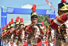 Puluhan Sekolah Ikuti Kejuaraan Drumband Street Parade Bupati Cup 2026