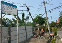 Ciptakan Kawasan yang Rapi, Pemkab Pasuruan Perbaiki Pagar, Paving dan Pengecatan