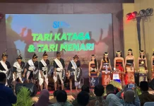 Tari Kataga dan Tari Menari Buka HUT RRI ke-81 di Malang