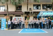 Anjungan Air Siap Minum Gratis Hadir di Polresta Malang Kota