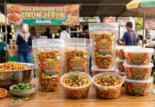 Makaroni Pedas Daun Jeruk Renyah Cocok Ide Jualan
