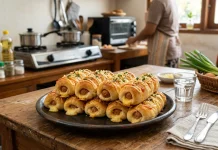 Roti Gulung Sosis Keju Praktis Cocok Buat Ide Jualan