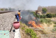Dua Kali Ganggu Perjalanan, KAI Imbau Warga Tak Bakar Lahan di Sekitar Jalur KA