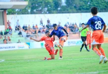 Anniversary ke 41, Persekabpas Sukses Tekuk Putra Sang Fajar 2-1