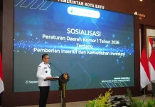Pemkot Batu Sosialisasikan Perda Kemudahan Investasi
