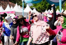 Meriahkan Hari Jadi Kabupaten Pasuruan ke 1097, KORMI Gelar Senam Bersama