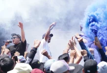 Arema FC Goes To School Disambut Antusias Ribuan Siswa SMK Turen