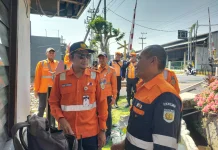 KAI Daop 7 Madiun Cek Jalur KA, Kesiapan Petugas Turut Dipantau