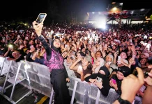 Band "Kotak" Sukses Bius Ribuan Penonton Pekan Raya Pasuruan 2016