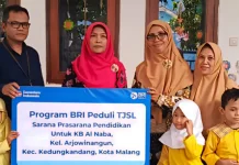 KB Al Naba Kota Malang Terima CSR Rp92 Juta untuk Sarana Pendidikan