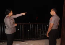 Karhutla Bromo, Kapolres Probolinggo Terjun Langsung Pantau Lokasi