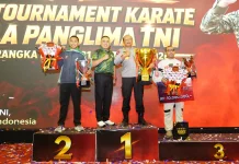 Piala Panglima TNI 2026 Resmi Ditutup, 3.050 Karateka Ikuti Pertandingan