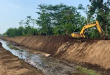 Kurangi Potensi Banjir saat Penghujan, Pemkab Pasuruan Kebut Normalisasi Sungai