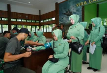 Divif 2 Kostrad Donor 2.400 Kantong Darah