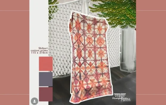 Batik Jumputan Custom Warna Alam Kian Diminati Konsumen