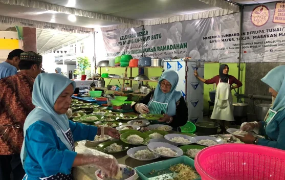 Masjid Agung An-Nur Kota Batu Sediakan hingga 1.000 Porsi Buka Puasa Setiap Hari