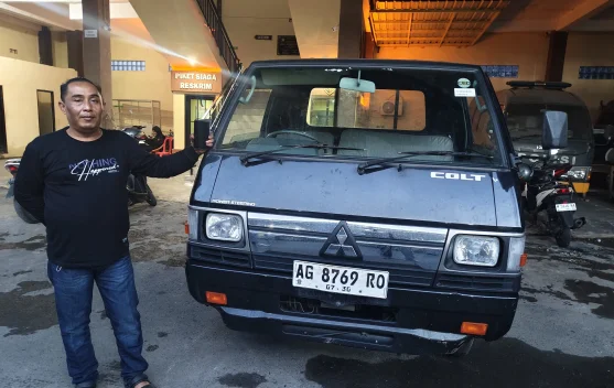 Polsek Purwosari Amankan Pickup Hasil Pencurian di Madura